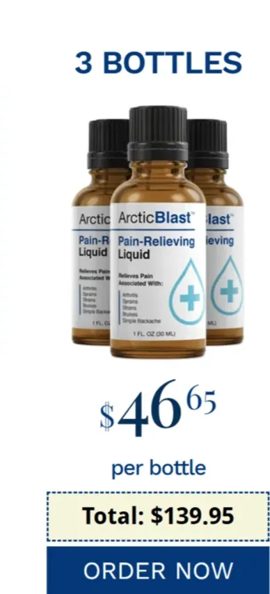 Arctic Blast price 3 bottle